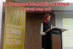 14. Uluslararası İstanbul Şiir ve Edebiyat Festivali sona erdi