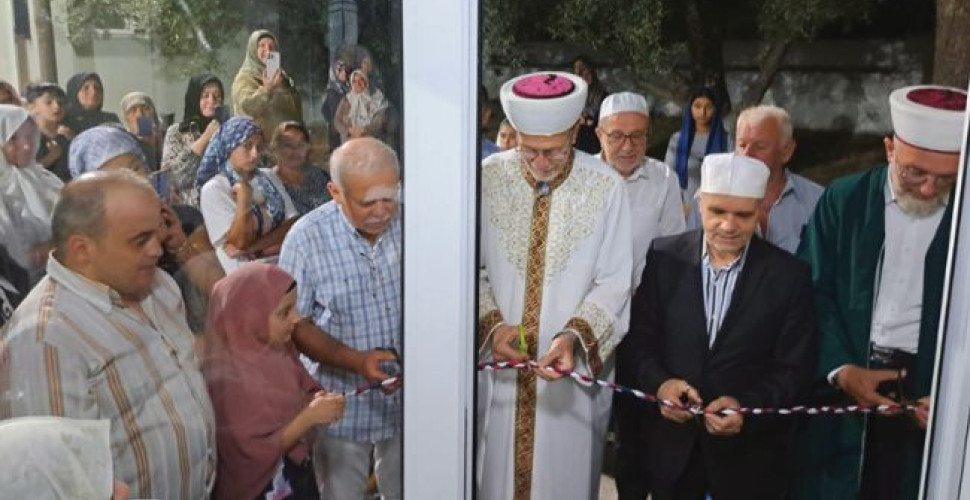Şapçı'da Kandil ve Cami Açılışı