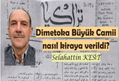 Dimetoka Büyük Camii nasıl kiraya verildi