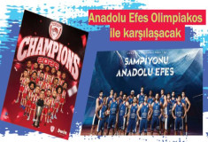 Anadolu Efes Olimpiakos ile karşılaşacak