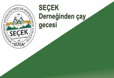 SEÇEK  Derneğinden  Çay Gecesi